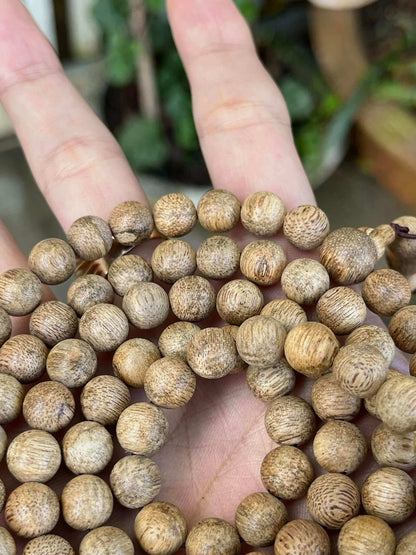 Vietnam Agarwood Mala Bracelet - 108 Beads from Wild Khanh Hoa Agarwood