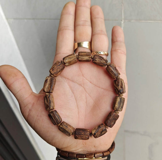 Wild Brunei Agarwood Bracelet - Unique Design- Stylish- Gifts